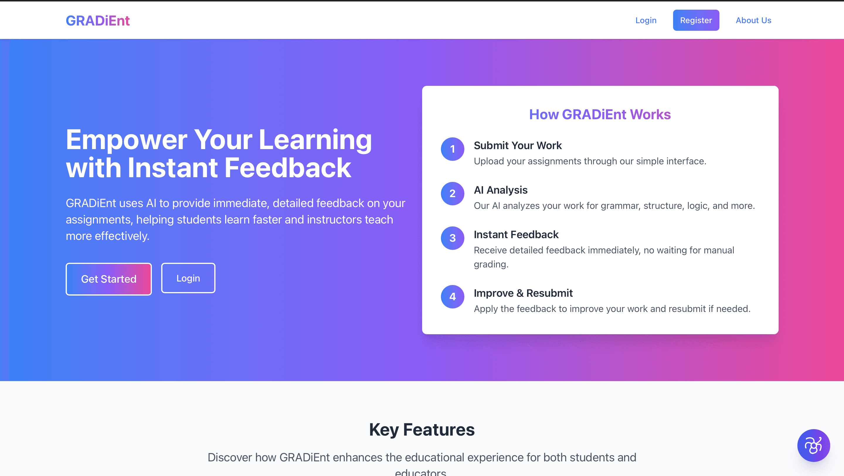 Screenshot of GRADiEnt